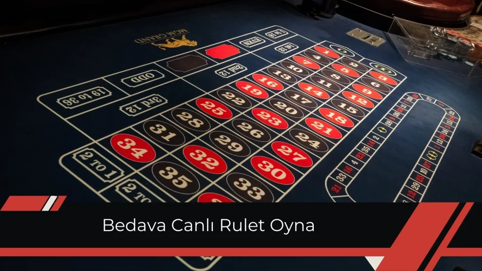Bedava Canlı Rulet Oyna